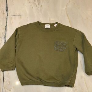 Zara Kids Sweatshirt with Patterned Pocket